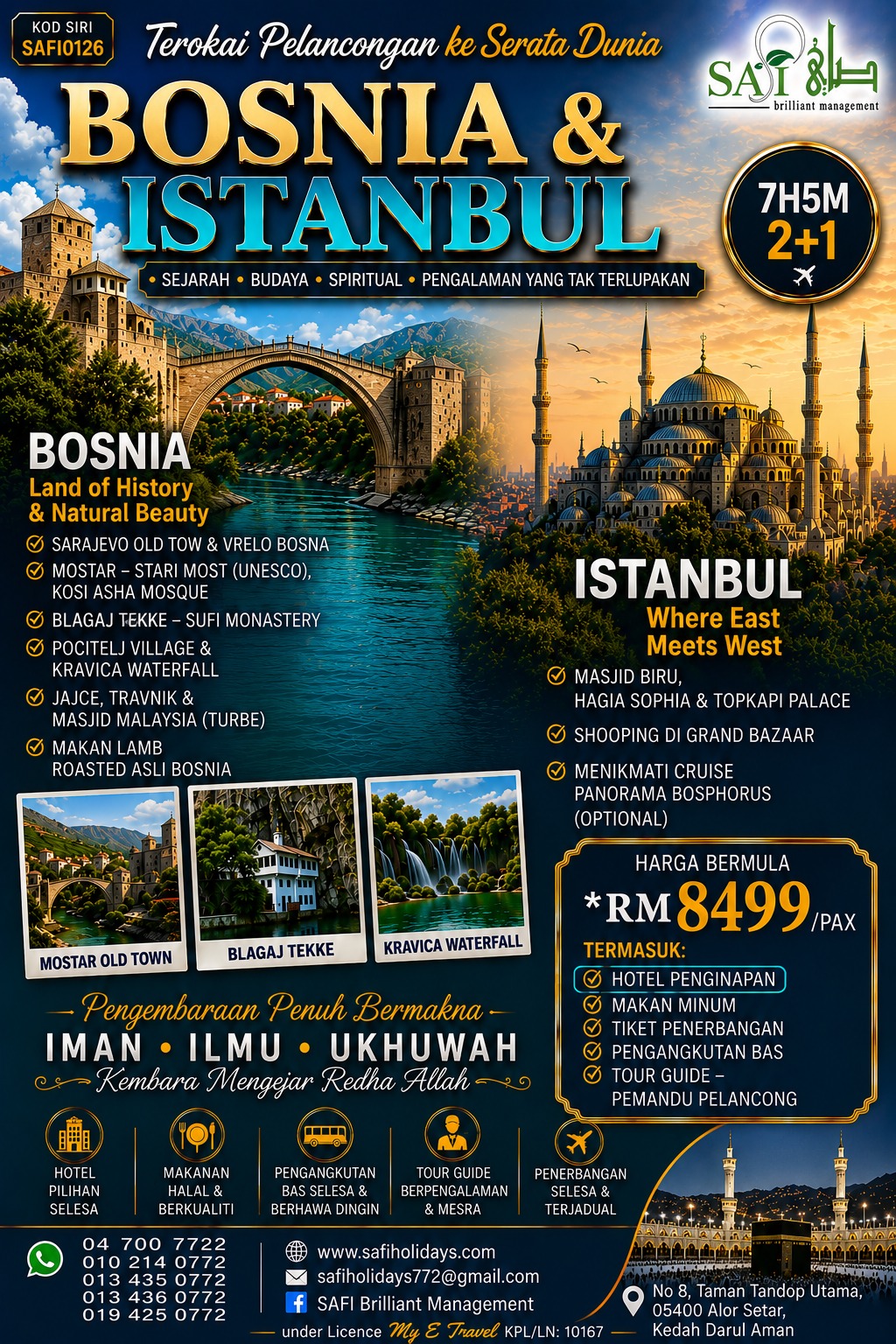 BOSNIA & ISTANBUL