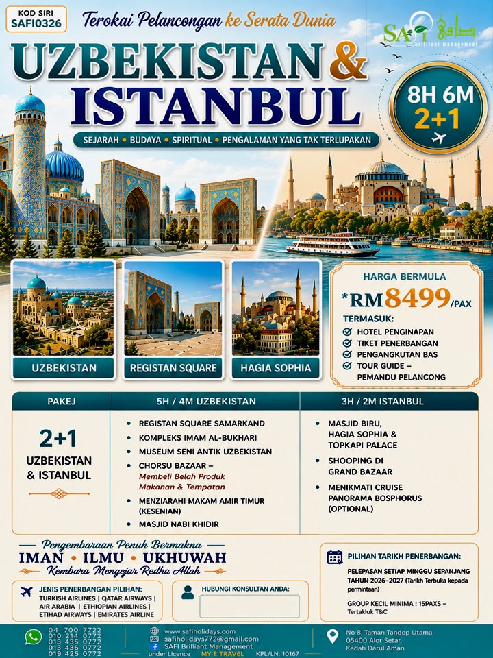 UZBEKISTAN & ISTANBUL