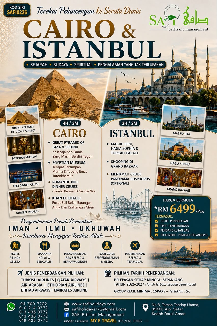 CAIRO & ISTANBUL